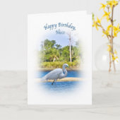 誕生日、姪素晴らし、エグルト カード (黄色い花)