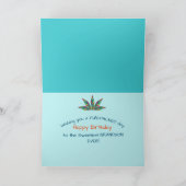 誕生日、孫、アメリカ・インド・テペ(2) カード (内部)