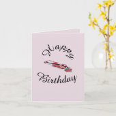 誕生日:愛の音楽 カード (黄色い花)