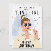 誕生日 招待状 (正面)