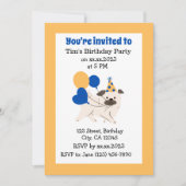 誕生日 招待状 (正面)