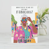 誕生日 招待状 (スタンド正面)