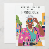 誕生日 招待状 (正面/裏面)