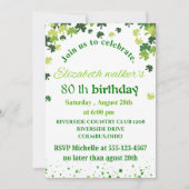 誕生日 招待状 (正面)