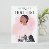 誕生日 招待状 (スタンド正面)