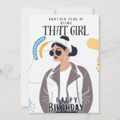 誕生日 招待状 (正面)