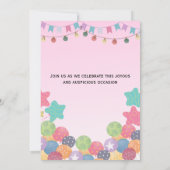 誕生日 招待状 (裏面)