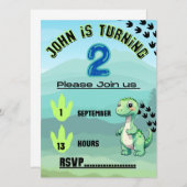 誕生日 招待状 (正面/裏面)