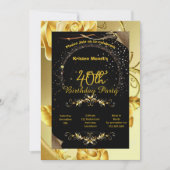 誕生日 招待状 (正面)