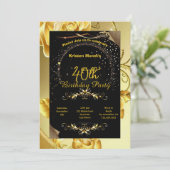 誕生日 招待状 (スタンド正面)