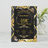 誕生日 招待状 (スタンド正面)