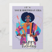 誕生日 招待状 (正面/裏面)