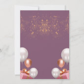 誕生日 招待状 (裏面)