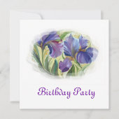 誕生日 招待状 (正面)