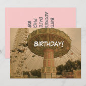 誕生日！ 招待状 (正面/裏面)