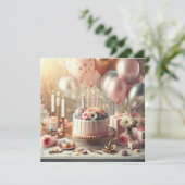 誕生日 招待状 (スタンド正面)