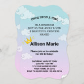 誕生日 招待状 (正面/裏面)