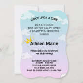 誕生日 招待状 (正面)