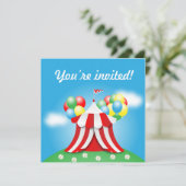 誕生日 招待状 (スタンド正面)