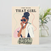 誕生日 招待状 (スタンド正面)