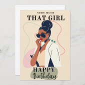 誕生日 招待状 (正面/裏面)