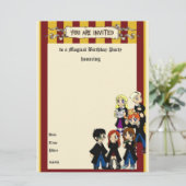 誕生日 招待状 (スタンド正面)