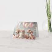 誕生日 招待状 (裏面)