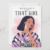 誕生日 招待状 (正面)