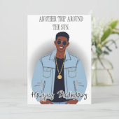 誕生日 招待状 (スタンド正面)