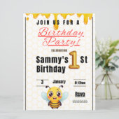 誕生日 招待状 (スタンド正面)