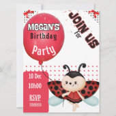 誕生日 招待状 (正面)