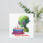 誕生日 招待状 (スタンド正面)