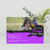 誕生日 招待状 (スタンド正面)