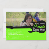 誕生日 招待状 (正面)