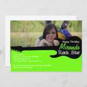 誕生日 招待状 (正面/裏面)