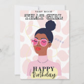 誕生日 招待状 (正面)