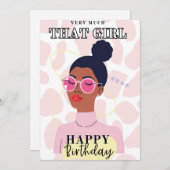 誕生日 招待状 (正面/裏面)