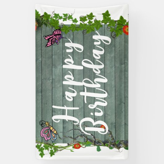 誕生日 横断幕 (縦)