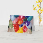 誕生日(汎用) カード (黄色い花)