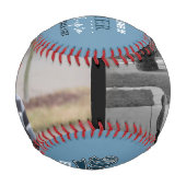 誕生日/父の日野球パパ贈り物 野球ボール (正面)