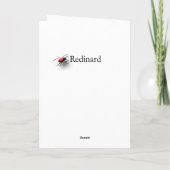 誕生日-猫2 カード (裏面)