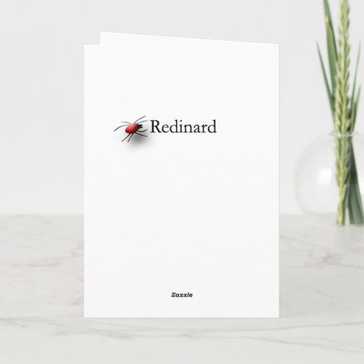 誕生日-猫2 カード (裏面)