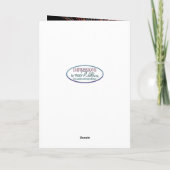 誕生日、男の子、缶ビール、花火 カード (裏面)