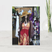 誕生日 – 私の甘くて美しい女性 カード (正面)