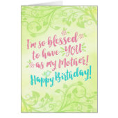 誕生日、私は従って私の母として持つために賛美されてあります (正面)