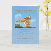 誕生日、第99の荒脚のタカ カード (黄色い花)