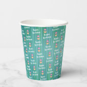 誕生日 紙コップ (裏面)