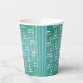 誕生日 紙コップ (左)