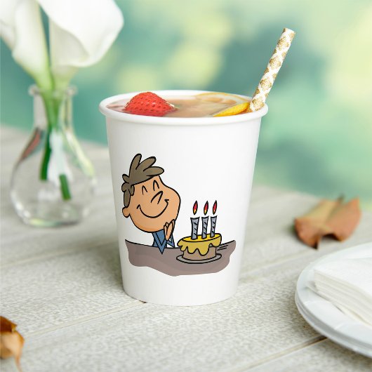 誕生日 紙コップ