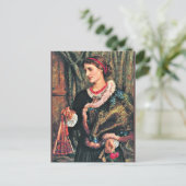 誕生日、素晴らしヴィンテージ絵を描ズ ポストカード (スタンド正面)